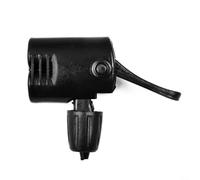 Adaptateur USB vers UK pour gonfleur de vélo avec clip, valve d'air multifonction pour gonflage, compatible avec et valves britanniques, noir