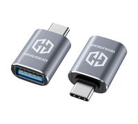 GRAUGEAR Adaptateurs USB vers USB‑C Pack de 2 – USB 3.2 Gen2 10 Gbps double face