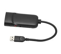 Adaptateur USB vers VGA, Adaptateur d'interface Multimédia USB 3.0 vers HD Prise en Charge de l'entrée Microphone pour