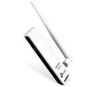 Adaptateur Usb Wi-Fi À Gain Elevé 150 Mbps Tl-Wn722N, Antenne Détachable 4Dbi Noir/Blanc, Compatible Avec Win 10/8.1/8/7/Xp, Mac Os X[X984]