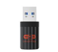 Adaptateur USB WiFi 6 Bluetooth 5.4 TB08 AX900 2 en 1 double bande 2,4 GHz/5 GHz haut débit, carte réseau sans fil Mini gratuite
