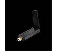 MSI Adaptateur USB Wi‑Fi AXE5400 - Wi‑Fi 6E tri‑bande 5400 Mbps, USB‑A 3.2 Gen1, WPA3