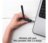 Adaptateur USB WIFI sans fil MT7601, 2021 Mbps, carte réseau 150 B/g/n LAN avec antenne rotative, nouveauté 2.0