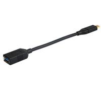 ADAPTATEUR, USB3.1 TYPE C-A FEMELLE, 0.15M PSG91481 (PRO SIGNAL) Qté X 1