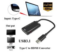Adaptateur USB3.1 Type C vers MHL, câble HDMI pour HDTV, Macbook/Oneplus 2/pour hua-wei, adaptateur vidéo