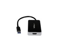 Adaptateur USB32HDEH Startech, Câble A/V Numérique USB3.0 + Hub 1 Port, 1080P