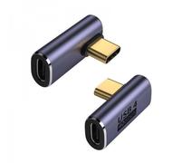 Adaptateur USB4 Type C Mâle vers Femelle 40 Gbit/s Angle USB 4.0 pour macOS