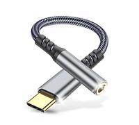 Adaptateur USBC vers Jack avec DAC | Compatible Samsung, Xiaomi, iPad