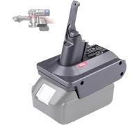 Adaptateur V7 V8 compatible avec la batterie lithium-ion Makita 18 V, compatible avec l'outil Dyson V7 V8, à utiliser pour Dyson V8 Se