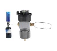 Adaptateur Valve Camping Acier Inoxydable Anti-Corrosion(B) | Conversion pour vers filetage 7/16, compatible pour primus pour jetboil, pour idéal camping hiver
