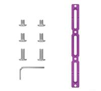 Adaptateur Vélo Géométrie 23cm Discret Adaptateur Vélo Géométrie | Alliage aluminium pour robuste, longueur 23cm, ajustement pour précis, montage simple, design ergonomique(Purple)