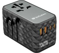 Adaptateur Verbatim noir gris 100 W