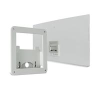 Adaptateur VESA, Compatible avec Le Moniteur Samsung 32 M8 M80B S32BM801UU S32BM80BUU S32BM801UE S32BM801UI S32BM801UC S32BM801UL Support de Montage Mural(White)