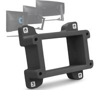 Adaptateur VESA Compatible avec Les écrans Samsung Odyssey G9, Neo G9, G8, Neo G8 & Plus - Adaptateur de Support d'écran incurvé 49 Pouces - Charge extrême jusqu'à 30kg - VESA 100x100 - Blanc