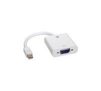 V7 Adaptateur vidéo Mini-DisplayPort mâle vers VGA femelle, blanc