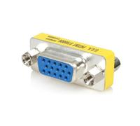 Adaptateur VGA - STARTECH - Changeur de genre HD15 - 1 x Femelle VGA - Nickel - Slimline