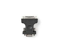 Adaptateur vga vers dvi vga mâle - dvi-i femelle à 24 +5 broches noir