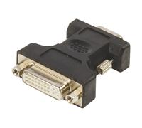 Adaptateur VGA VGA Mâle - DVI-I 24 + 5 broches Femelle Noir