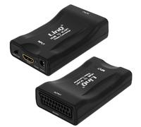Adaptateur Vidéo 1080P HDMI vers Péritel HDMI-SCART Noir