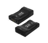 Adaptateur Vidéo 1080P HDMI vers Péritel HDMI-SCART - Noir