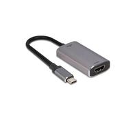 - Adaptateur vidéo - 24 pin USB-C mâle pour HDMI femelle - gris - support 8K