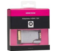 Adaptateur vidéo - D2 - HDMI vers DVI - Gris - Vis à oreilles