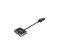 - Adaptateur vidéo - DisplayPort (M) pour HDMI, DisplayPort, Micro-USB de type B (alimentation uniquement) (F) - DisplayPort 1.4 - 20 cm -