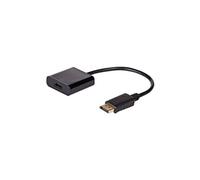 Akyga AK-AD-11 DisplayPort / HDMI Adaptateur [1x HDMI femelle - 1x DisplayPort mâle] noir 4K UHD 15 cm