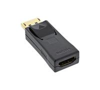 - Adaptateur vidéo - DisplayPort mâle pour HDMI femelle - noir - support 4K