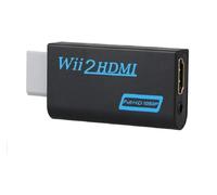 Adaptateur vidéo et audio Wii vers HDMI FullHD, sortie jack audio, 1080p