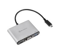 - Adaptateur vidéo externe - Chrontel CH7517 - USB-C - VGA - Charbon
