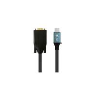 i-tec USB-C vers VGA Câble Adapteur 1x VGA Full HD+ pour Windows Mac OS Thunderbolt 3 Compatible 150cm