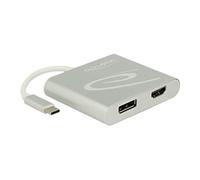 DELOCK 87716 - Répartiteur, fiche USB Type-C > HDMI, port DP, mode DP-Alt