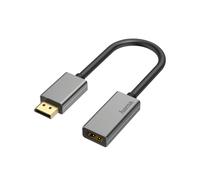 Adaptateur vidéo, f. DisplayPort - port HDMI?, Ultra-HD 4K@60Hz, alu