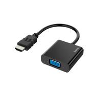 Hama Adaptateur vidéo, fiche HDMI™ - Port VGA, Port Audio, Full-HD 1080p