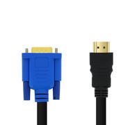 Adaptateur Vidéo HDMI Mâle vers VGA Mâle 1080P 1,8m LinQ Noir