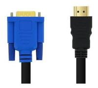 Adaptateur Vidéo HDMI Mâle vers VGA Mâle 1080P 18m LinQ Noir G