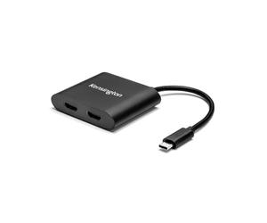 Adaptateur vidéo Kensington - L'adaptateur vidéo USB-C vers double HDMI prend en charge jusqu'à deux moniteurs 4K Ultra HD (K38286WW)