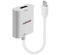 Lindy Convertisseur actif Mini DisplayPort 1.2 vers HDMI 18G Blanc