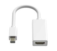 Adaptateur vidéo - LinQ - Mini DisplayPort vers HDMI - 4K - Full HD - Blanc