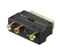 Adaptateur vidéo Péritel mâle vers 3xRca femelle