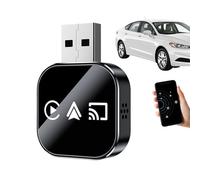 Adaptateur vidéo pour voiture - Convertisseur Plug Play sans fil pour lire des vidéos sur l'écran de la voiture, pour les trajets quotidiens, les voyages à distance, la conduite en ville, la musique