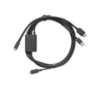 - Adaptateur vidéo / USB - 24 pin USB-C (M) pour USB, HDMI, 24 pin USB-C (M)