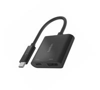Adaptateur Vidéo USB-C vers HDMI 4K avec Recharge USB-C Power Delivery 60W, Noir