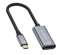 Adaptateur Vidéo USB-C vers HDMI Résolution 4K Design Compact Maxlife Gris