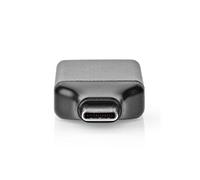 - Adaptateur vidéo - 24 pin USB-C (M) pour DisplayPort (F) - USB 3.2 Gen 1 / DisplayPort 1.2 - support pour 4K60Hz - gris, noir