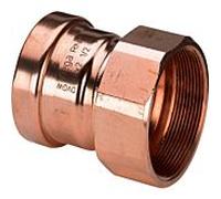 adaptateur Viega Profipress XL 577667 64 mm x Rp 2 2000 / 2, cuivre, SC-Contur, polygone