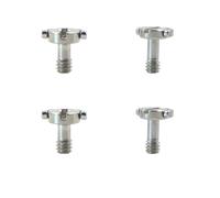 Adaptateur Vis de caméra filetée fixation en acier Lot 4 adaptateurs pour vis d'appareil photo - inoxydable Pour 1/4"" Accessoires supplémentaires Trépied, plateau rapide, supplémentaires, monopode