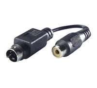 Adaptateur Vivanco S-Video Vers RCA Cinch Composite Pour S-VHS PC Portable