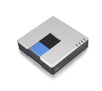 Adaptateur VoIP pour téléphones fax VoIP voip Adapter téléphone à Paire torsadée RJ45, Mise à Jour Automatique, Adaptateur de passerelle IP Multi Voix, Prend en VoIP & Skype-telefoner